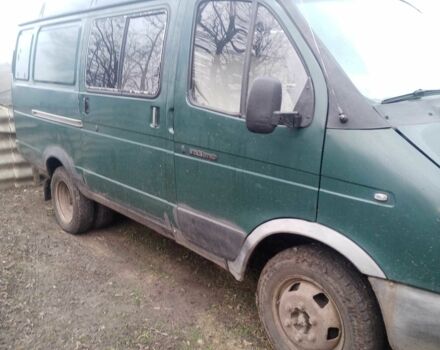 Зеленый ГАЗ 2818 Газель, объемом двигателя 2.4 л и пробегом 800 тыс. км за 2000 $, фото 1 на Automoto.ua