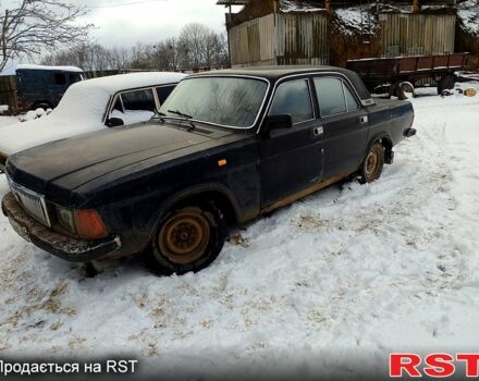 Черный ГАЗ 3102 Волга, объемом двигателя 2.4 л и пробегом 150 тыс. км за 500 $, фото 1 на Automoto.ua
