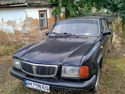 Черный ГАЗ 31029 Волга, объемом двигателя 2.45 л и пробегом 395 тыс. км за 750 $, фото 1 на Automoto.ua