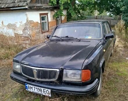 Черный ГАЗ 31029 Волга, объемом двигателя 2.45 л и пробегом 395 тыс. км за 750 $, фото 1 на Automoto.ua