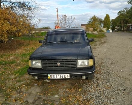 Черный ГАЗ 31029 Волга, объемом двигателя 2.4 л и пробегом 273 тыс. км за 1200 $, фото 1 на Automoto.ua