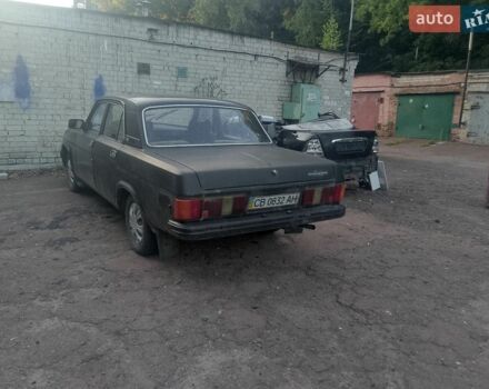 Черный ГАЗ 31029 Волга, объемом двигателя 2.8 л и пробегом 288 тыс. км за 400 $, фото 1 на Automoto.ua