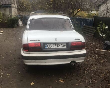 Белый ГАЗ 3110 Волга, объемом двигателя 2 л и пробегом 200 тыс. км за 600 $, фото 1 на Automoto.ua