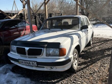 Белый ГАЗ 3110 Волга, объемом двигателя 2.4 л и пробегом 15 тыс. км за 1016 $, фото 1 на Automoto.ua