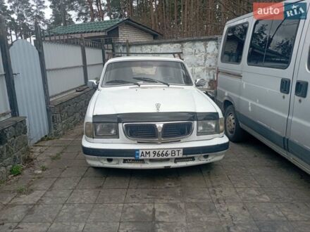 Белый ГАЗ 3110 Волга, объемом двигателя 2.5 л и пробегом 165 тыс. км за 1500 $, фото 1 на Automoto.ua