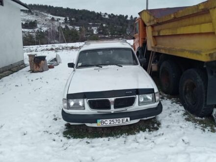 Белый ГАЗ 3110 Волга, объемом двигателя 2.3 л и пробегом 1000 тыс. км за 450 $, фото 1 на Automoto.ua