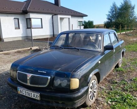 Черный ГАЗ 3110 Волга, объемом двигателя 3 л и пробегом 286 тыс. км за 500 $, фото 1 на Automoto.ua