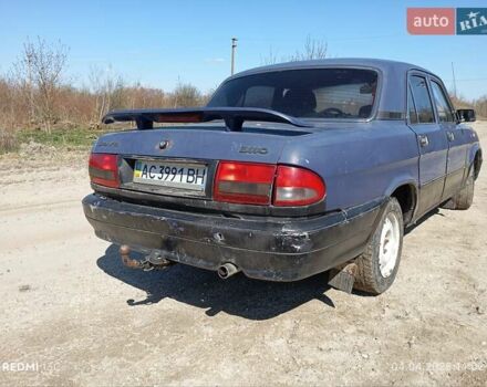 Синий ГАЗ 3110 Волга, объемом двигателя 2.45 л и пробегом 154 тыс. км за 400 $, фото 3 на Automoto.ua