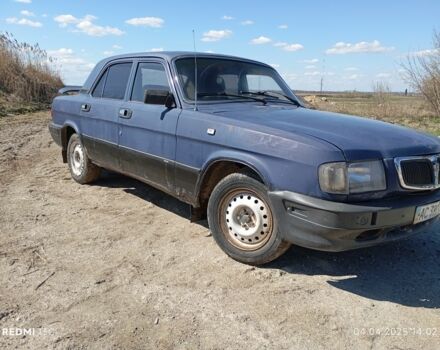 Синий ГАЗ 3110 Волга, объемом двигателя 2.4 л и пробегом 100 тыс. км за 650 $, фото 1 на Automoto.ua