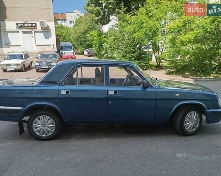 Синий ГАЗ 3110 Волга, объемом двигателя 2.45 л и пробегом 100 тыс. км за 1000 $, фото 1 на Automoto.ua