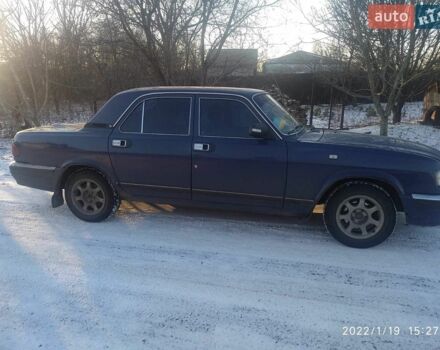 Синий ГАЗ 3110 Волга, объемом двигателя 2.4 л и пробегом 250 тыс. км за 1200 $, фото 1 на Automoto.ua