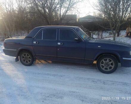 Синий ГАЗ 3110 Волга, объемом двигателя 2.4 л и пробегом 250 тыс. км за 1200 $, фото 1 на Automoto.ua