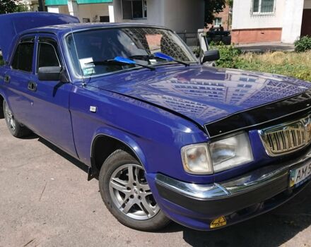 Синій ГАЗ 3110 Волга, об'ємом двигуна 2.4 л та пробігом 93 тис. км за 2000 $, фото 1 на Automoto.ua