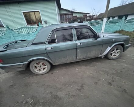 Зеленый ГАЗ 3110 Волга, объемом двигателя 2.4 л и пробегом 210 тыс. км за 1500 $, фото 2 на Automoto.ua