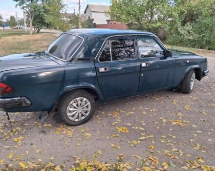 Зеленый ГАЗ 3110 Волга, объемом двигателя 2.4 л и пробегом 80 тыс. км за 1000 $, фото 1 на Automoto.ua