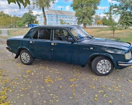 Зеленый ГАЗ 3110 Волга, объемом двигателя 2.4 л и пробегом 80 тыс. км за 1000 $, фото 5 на Automoto.ua