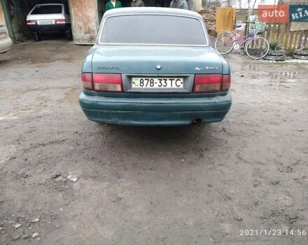 Зеленый ГАЗ 3110 Волга, объемом двигателя 2.5 л и пробегом 150 тыс. км за 1100 $, фото 1 на Automoto.ua