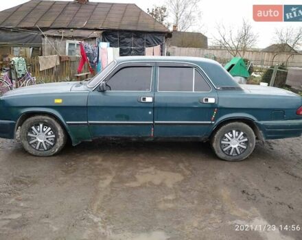 Зеленый ГАЗ 3110 Волга, объемом двигателя 2.5 л и пробегом 150 тыс. км за 1100 $, фото 3 на Automoto.ua