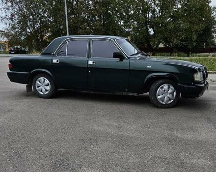 Зеленый ГАЗ 3110 Волга, объемом двигателя 2.5 л и пробегом 100 тыс. км за 1000 $, фото 3 на Automoto.ua