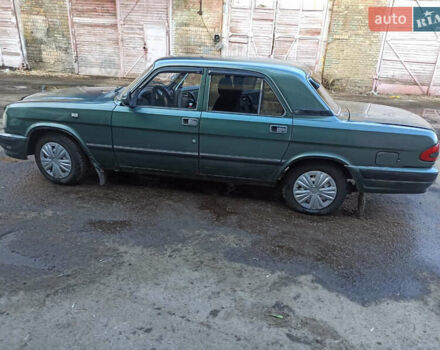 Зеленый ГАЗ 3110 Волга, объемом двигателя 2.3 л и пробегом 320 тыс. км за 1447 $, фото 1 на Automoto.ua