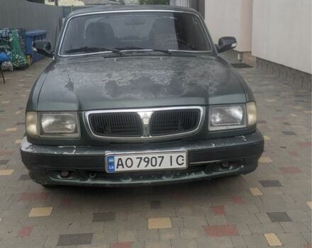 Зеленый ГАЗ 3110 Волга, объемом двигателя 2.4 л и пробегом 132 тыс. км за 1499 $, фото 1 на Automoto.ua