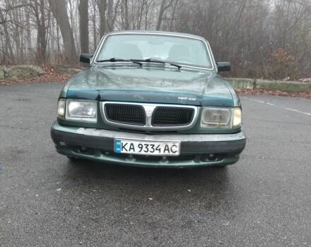 Зеленый ГАЗ 3110 Волга, объемом двигателя 2.3 л и пробегом 250 тыс. км за 616 $, фото 1 на Automoto.ua