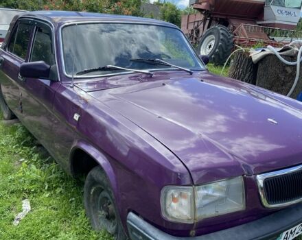 Зелений ГАЗ 3110 Волга, об'ємом двигуна 2.4 л та пробігом 2 тис. км за 600 $, фото 1 на Automoto.ua