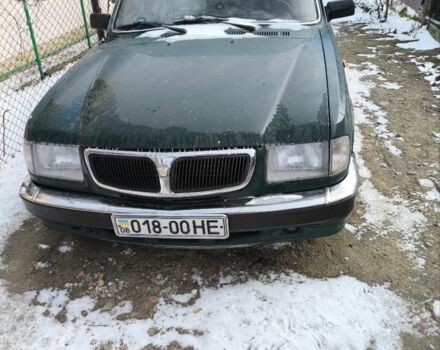 Зеленый ГАЗ 3110 Волга, объемом двигателя 2.3 л и пробегом 3 тыс. км за 1000 $, фото 1 на Automoto.ua