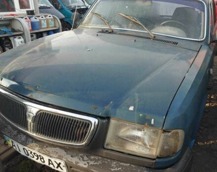 Зеленый ГАЗ 3110 Волга, объемом двигателя 2.4 л и пробегом 238 тыс. км за 507 $, фото 1 на Automoto.ua