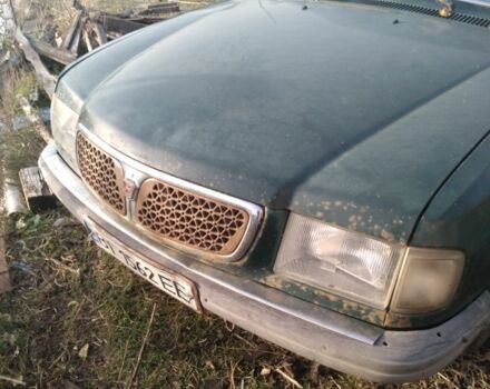 Зеленый ГАЗ 3110 Волга, объемом двигателя 2.4 л и пробегом 200 тыс. км за 768 $, фото 1 на Automoto.ua