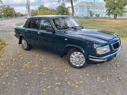 Зеленый ГАЗ 3110 Волга, объемом двигателя 2.4 л и пробегом 80 тыс. км за 1000 $, фото 1 на Automoto.ua