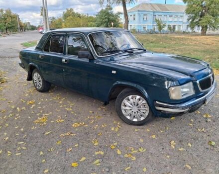 Зеленый ГАЗ 3110 Волга, объемом двигателя 2.4 л и пробегом 80 тыс. км за 1000 $, фото 1 на Automoto.ua