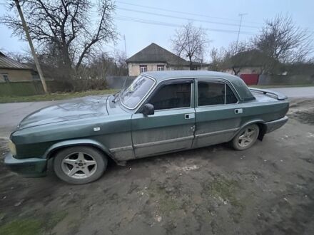 Зеленый ГАЗ 3110 Волга, объемом двигателя 2.4 л и пробегом 210 тыс. км за 1500 $, фото 1 на Automoto.ua