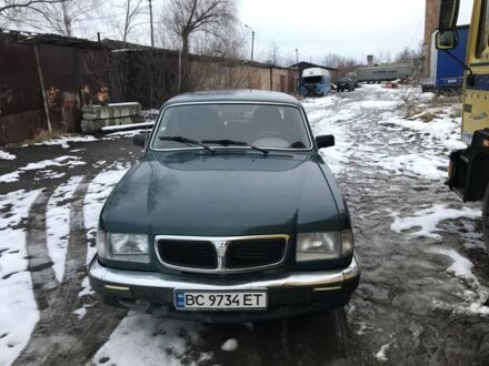 Зелений ГАЗ 3110 Волга, об'ємом двигуна 2.3 л та пробігом 1000 тис. км за 850 $, фото 1 на Automoto.ua