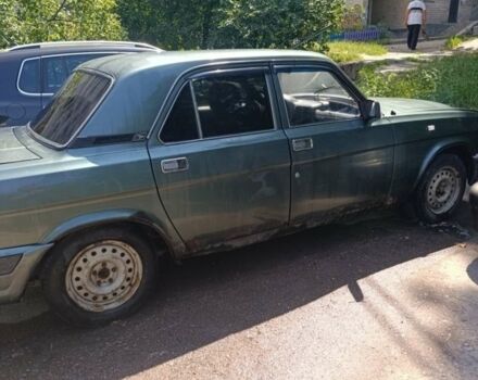 Зеленый ГАЗ 3110 Волга, объемом двигателя 2.3 л и пробегом 190 тыс. км за 786 $, фото 1 на Automoto.ua