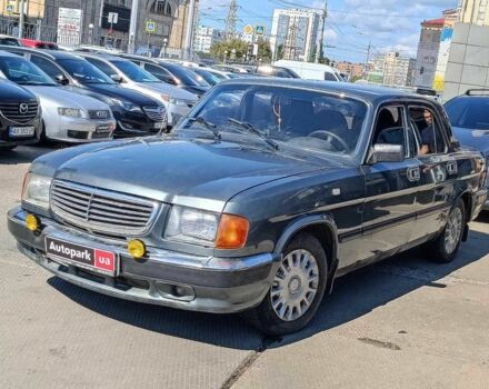 Зеленый ГАЗ 3110 Волга, объемом двигателя 2.3 л и пробегом 177 тыс. км за 1490 $, фото 1 на Automoto.ua