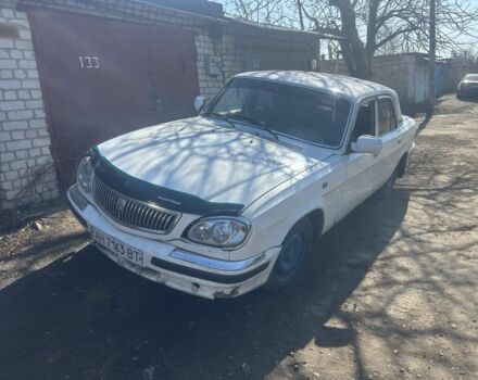 Белый ГАЗ 31105 Волга, объемом двигателя 2.3 л и пробегом 100 тыс. км за 452 $, фото 1 на Automoto.ua