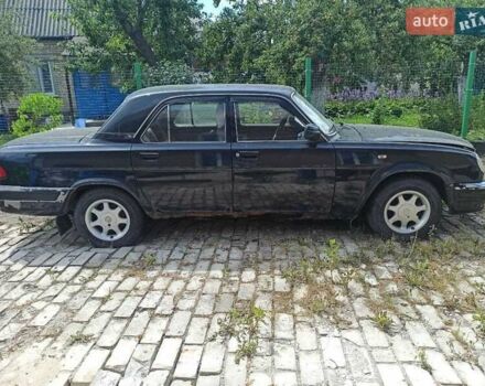 Черный ГАЗ 31105 Волга, объемом двигателя 2.43 л и пробегом 243 тыс. км за 1067 $, фото 2 на Automoto.ua