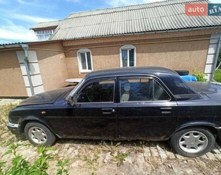 Черный ГАЗ 31105 Волга, объемом двигателя 2.43 л и пробегом 243 тыс. км за 1067 $, фото 1 на Automoto.ua