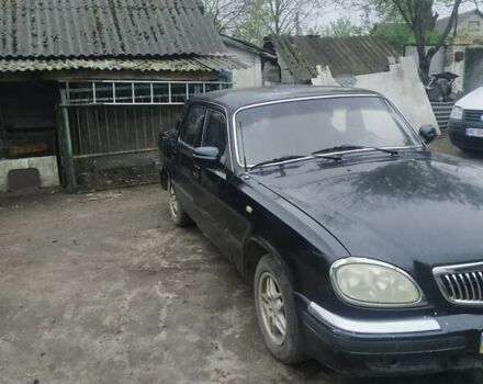 Черный ГАЗ 31105 Волга, объемом двигателя 2.4 л и пробегом 100 тыс. км за 900 $, фото 2 на Automoto.ua
