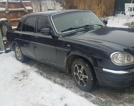 Черный ГАЗ 31105 Волга, объемом двигателя 2.4 л и пробегом 400 тыс. км за 1504 $, фото 1 на Automoto.ua