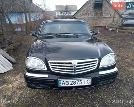 Черный ГАЗ 31105 Волга, объемом двигателя 2.3 л и пробегом 84 тыс. км за 2100 $, фото 1 на Automoto.ua