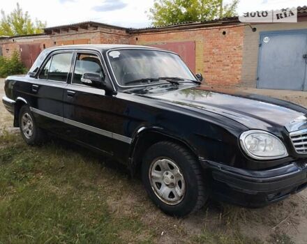 Черный ГАЗ 31105 Волга, объемом двигателя 2.3 л и пробегом 92 тыс. км за 2100 $, фото 4 на Automoto.ua