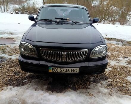 Черный ГАЗ 31105 Волга, объемом двигателя 2.5 л и пробегом 250 тыс. км за 1900 $, фото 1 на Automoto.ua