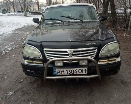 Черный ГАЗ 31105 Волга, объемом двигателя 2.3 л и пробегом 200 тыс. км за 1000 $, фото 1 на Automoto.ua