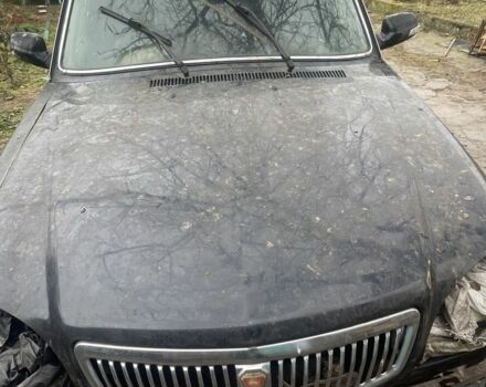 Черный ГАЗ 31105 Волга, объемом двигателя 2.5 л и пробегом 1 тыс. км за 466 $, фото 1 на Automoto.ua