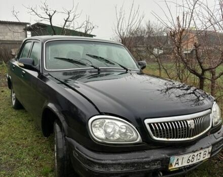 Черный ГАЗ 31105 Волга, объемом двигателя 2.5 л и пробегом 220 тыс. км за 850 $, фото 1 на Automoto.ua