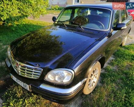 Черный ГАЗ 31105 Волга, объемом двигателя 2.5 л и пробегом 100 тыс. км за 1857 $, фото 1 на Automoto.ua