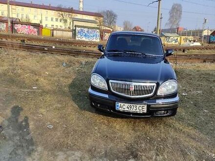Черный ГАЗ 31105 Волга, объемом двигателя 2.4 л и пробегом 55 тыс. км за 2700 $, фото 1 на Automoto.ua
