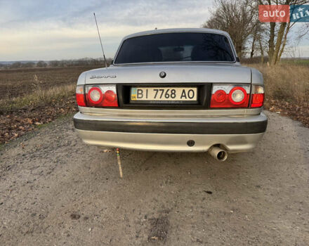 Серый ГАЗ 31105 Волга, объемом двигателя 2.43 л и пробегом 145 тыс. км за 6000 $, фото 4 на Automoto.ua